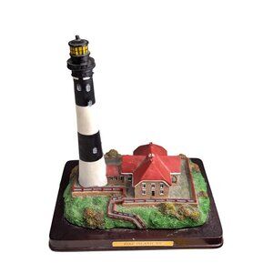 Fire Island Lighthouse Model Figurine By Oneida Studios 1998 Collectible 7.5" Ta